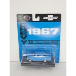 M2 Machines 1:64 Chevrolet Nova SS 1967 blue